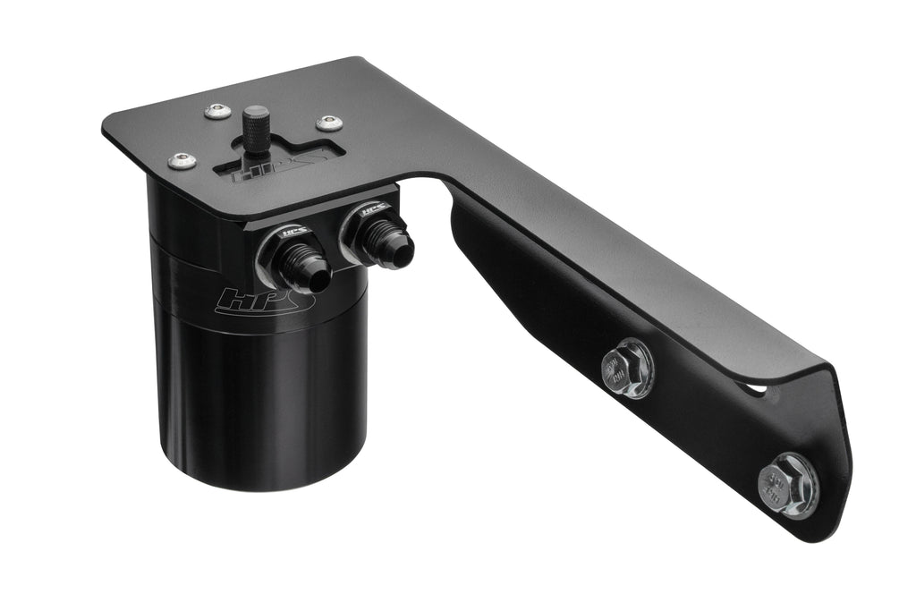 HPS Performance Oil Catch Can Kit 860-021WB, Black - 860-021WB