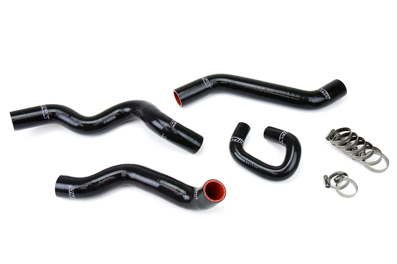 HPS Performance Hps Silicone Radiator Coolant Hose Kit 57 1275 Blk Black - 57-1275-BLK