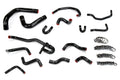 HPS Performance Hps Silicone Radiator And Heater Coolant Hose Kit 57 2191 Blk Black - 57-2191-BLK