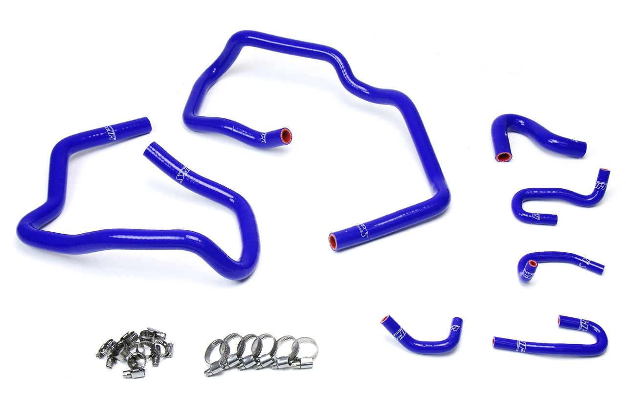 HPS Performance Hps Silicone Heater Coolant Hose Kit 57 1547 Blue Blue - 57-1547-BLUE