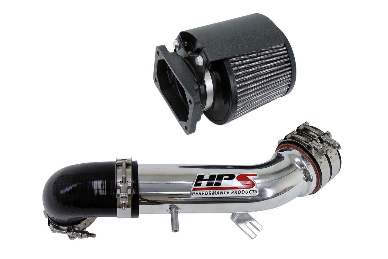 HPS Performance Air Intake Kit With Heat Shield 827-423P Polished - 827-423P