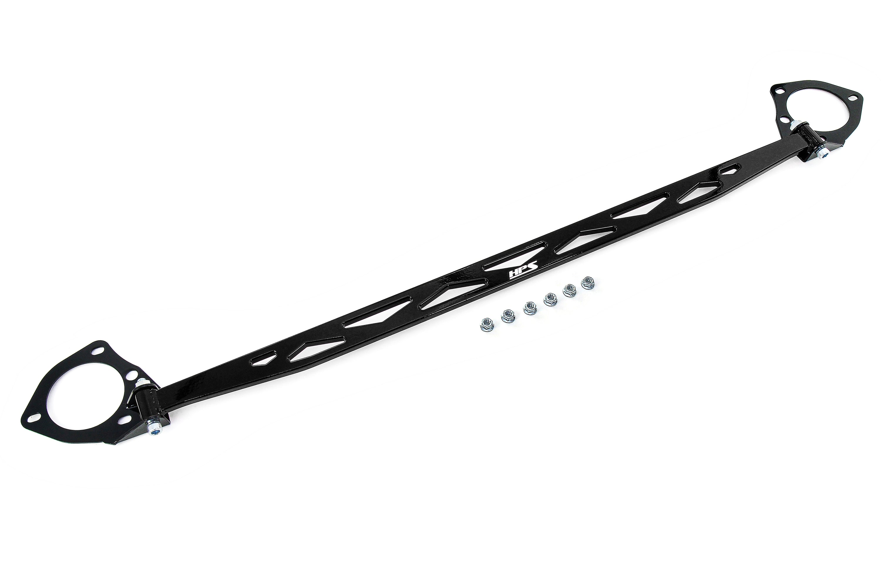 HPS Performance Front Strut Bar 42-104GB Gloss Black - 42-104GB