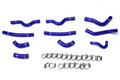 HPS Performance Hps Silicone Heater Coolant Hose Kit 57 1523 Blue Blue - 57-1523-BLUE