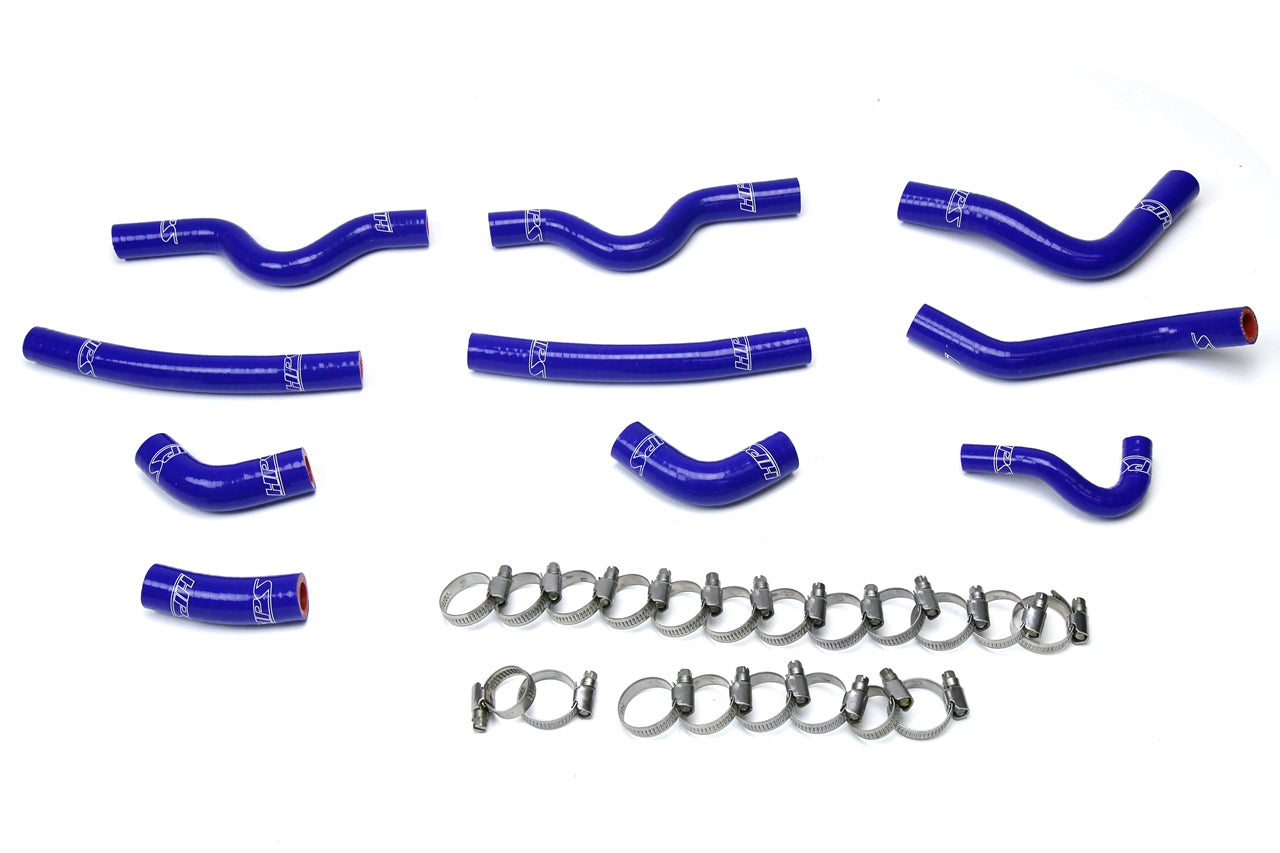 HPS Performance Hps Silicone Heater Coolant Hose Kit 57 1523 Blue Blue - 57-1523-BLUE