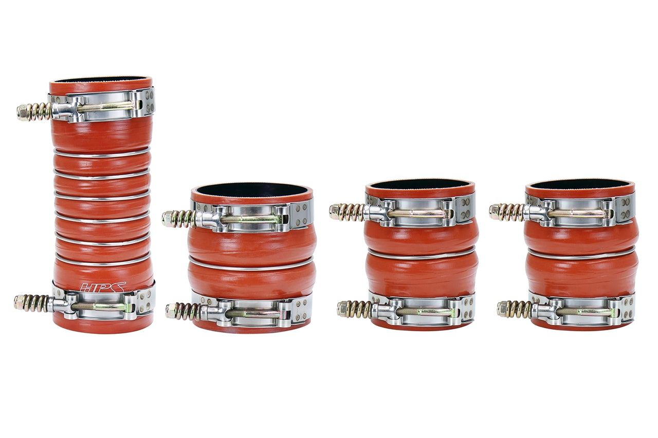 HPS Performance Hps Silicone Intercooler Boot Kit 57 1569 Orange - 57-1569