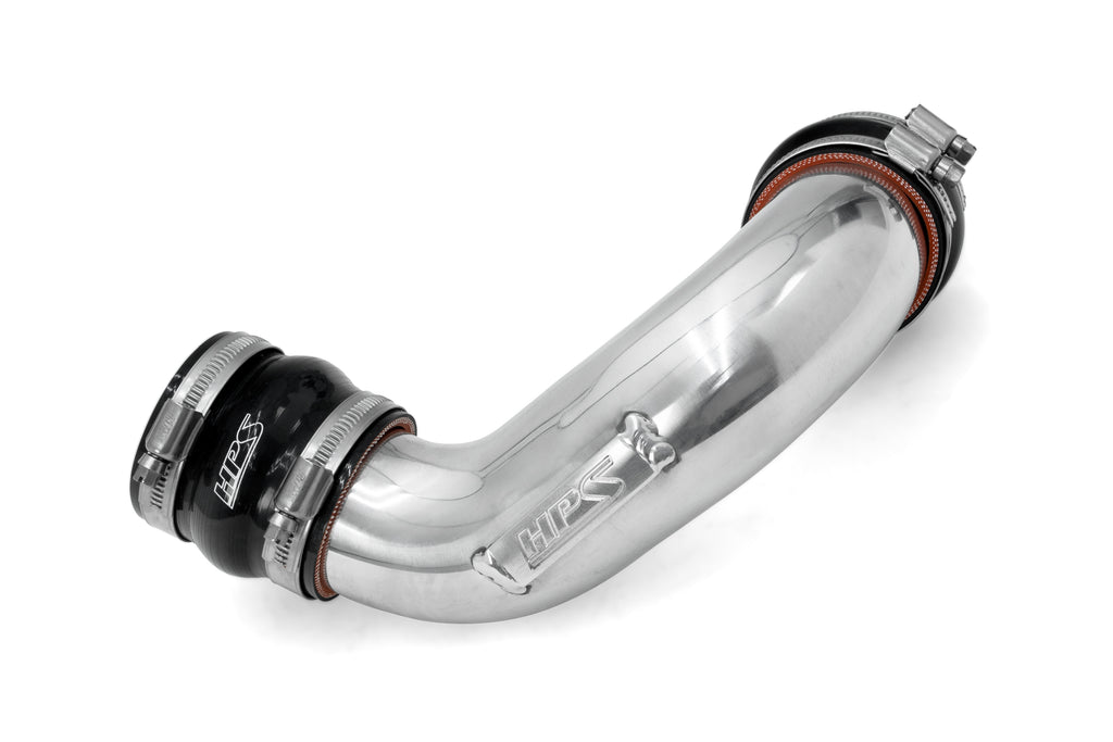 HPS Performance Hot Side Charge Pipe Kit 17-135P Polished - 17-135P