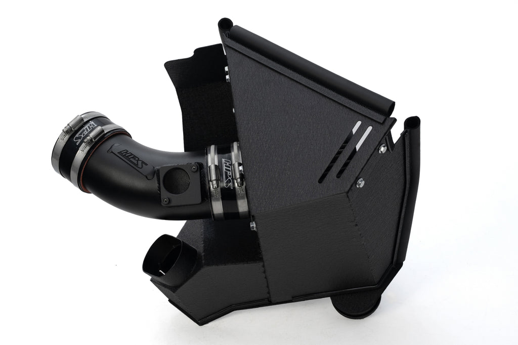 HPS Performance Air Intake Kit With Heat Shield 827-783WB Black - 827-783WB