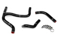 HPS Performance Hps Silicone Radiator Coolant Hose Kit 57 1255 Blk Black - 57-1255-BLK