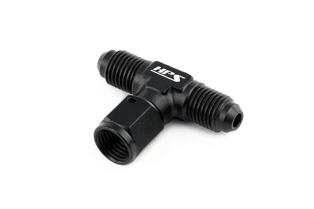 HPS Performance Aluminum AN -3 Tee Adapter with Female on Side AN9251-3