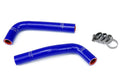 HPS Performance Hps Silicone Radiator Coolant Hose Kit 57 1352 Blue Blue - 57-1352-BLUE