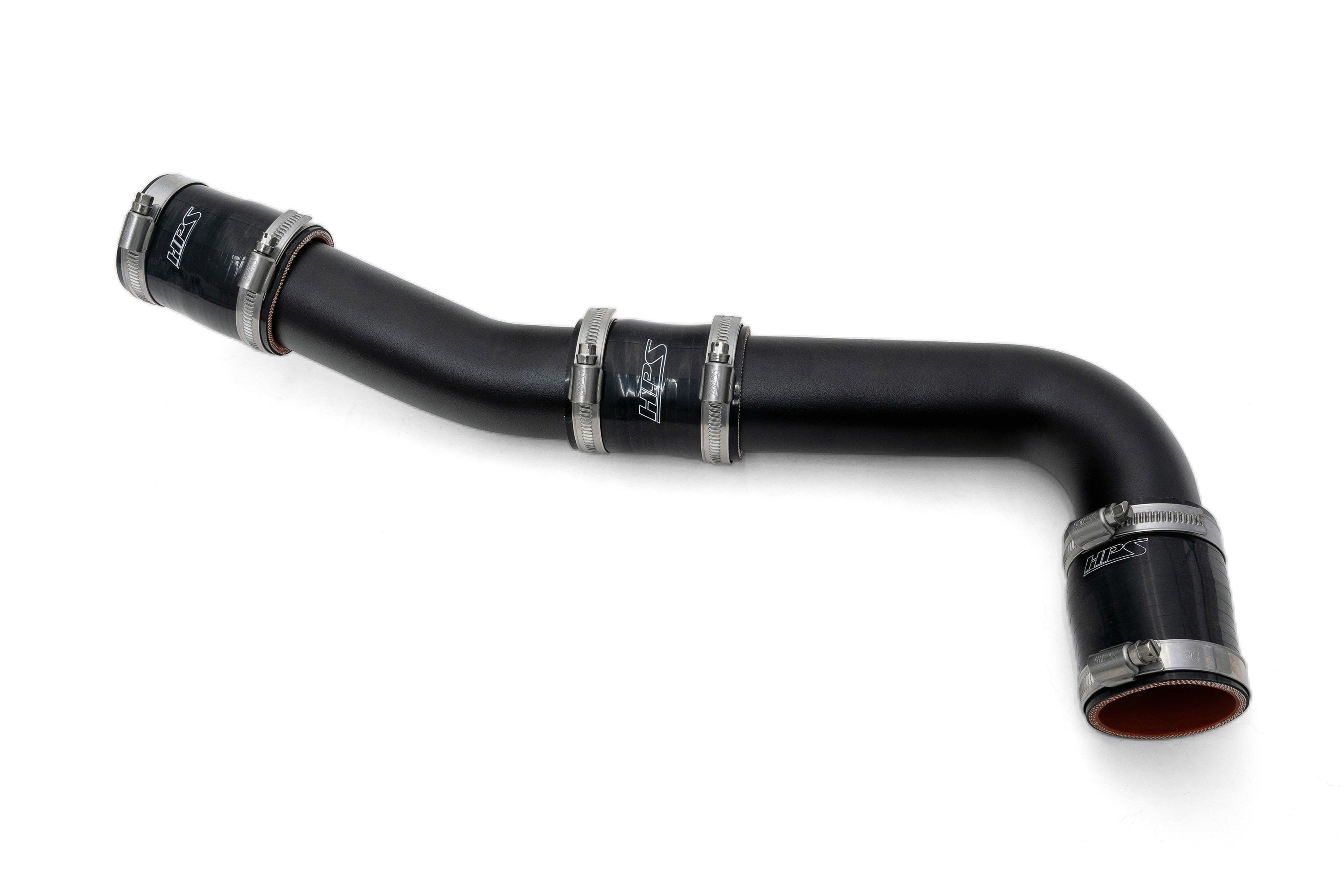 HPS Performance Cold Side Charge Pipe Kit 17-166WB Black - 17-166WB