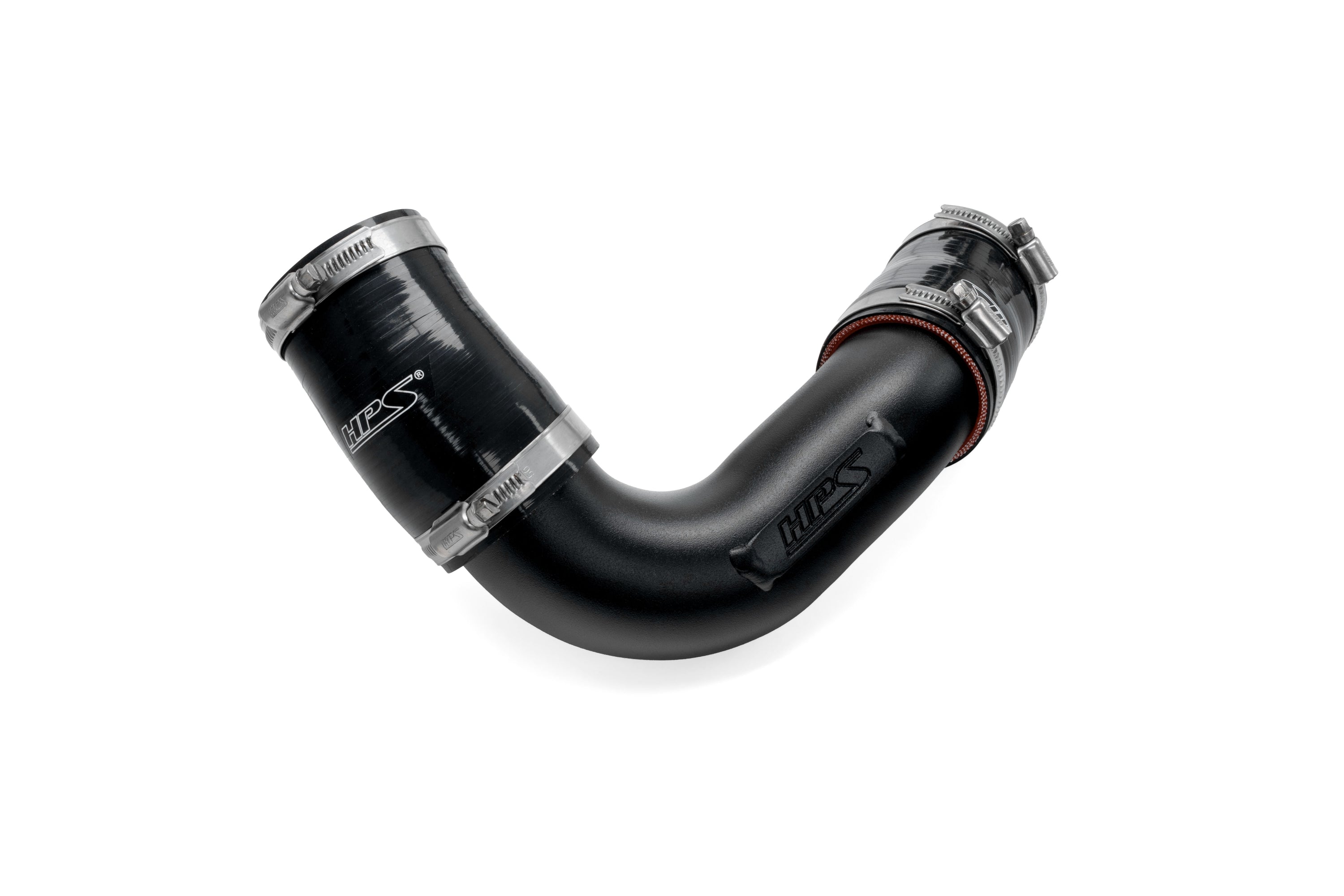 HPS Performance Hot and Cold Side Charge Pipe Kit 17-156WB Black - 17-156WB