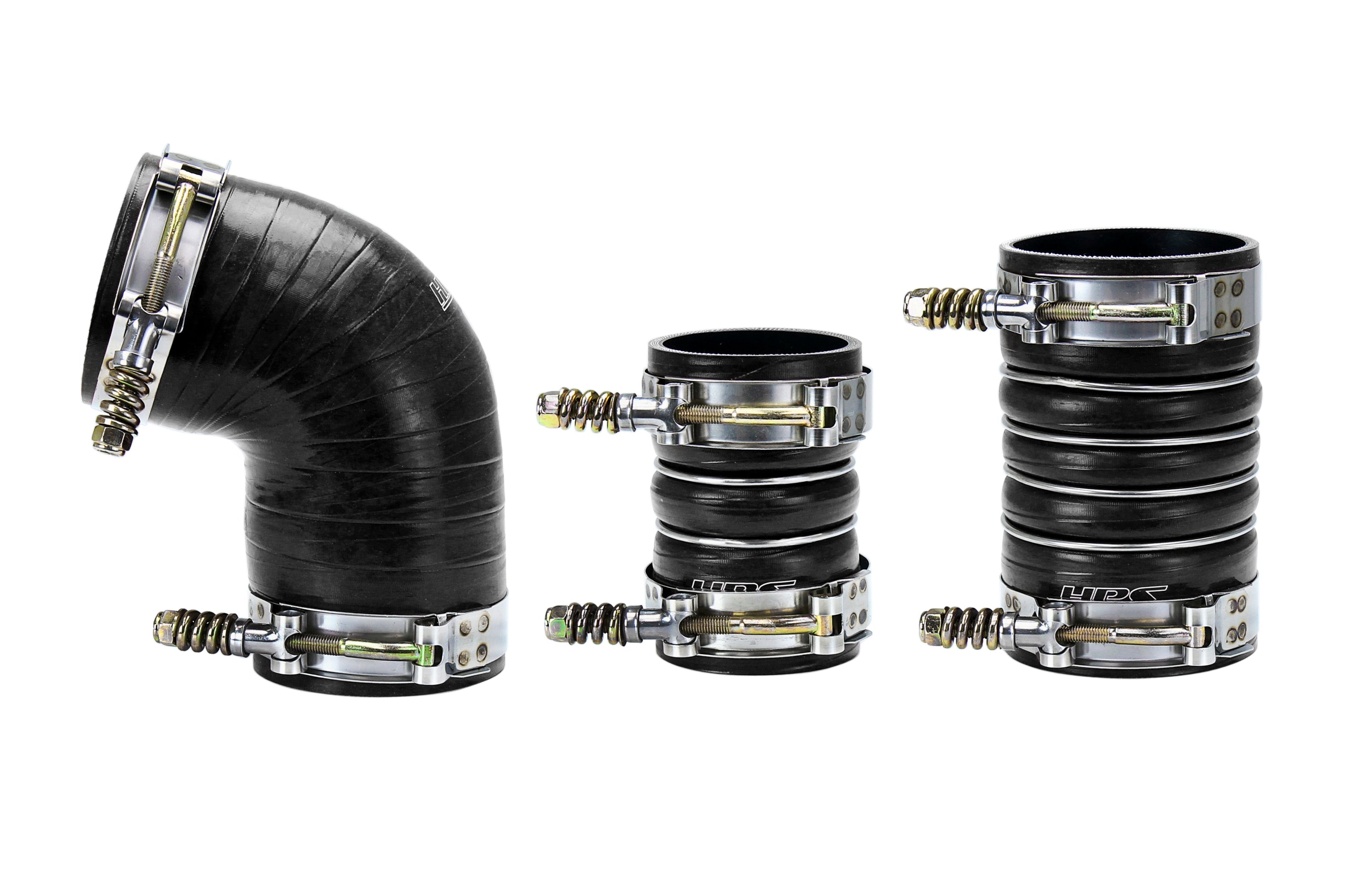 HPS Performance Hps Silicone Intercooler Boot Kit 57 1573 Blk Black - 57-1573-BLK