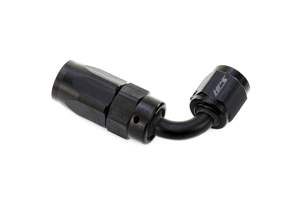 HPS Performance 250 Series AN -8 Push-On 90 Degree Hose End 250-9008
