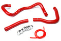 HPS Performance Hps Silicone Radiator Coolant Hose Kit 57 1530 Red Red - 57-1530-RED