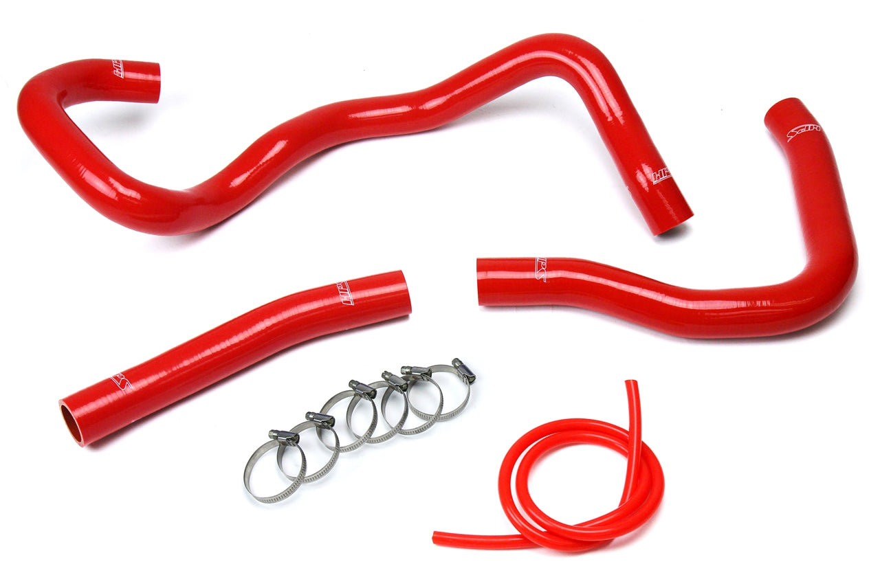 HPS Performance Hps Silicone Radiator Coolant Hose Kit 57 1530 Red Red - 57-1530-RED