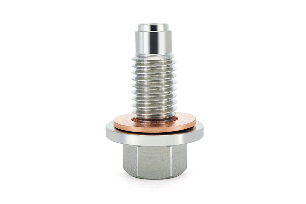 HPS Performance Hps Stainless Steel Magnetic Drain Plug M12 X 1.75, Mdp M12x175 - MDP-M12x175