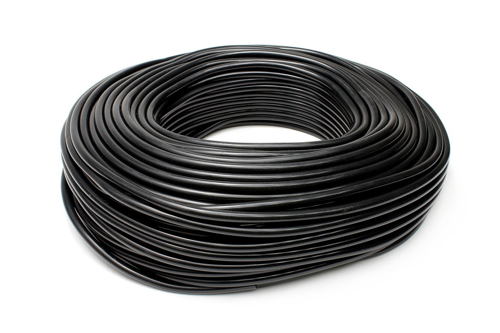 HPS Performance Hps Silicone Vacuum Hose 1/4" Id, 50 Foot Roll Htsvh6 Bl Kx50 Black - HTSVH6-BLKx50