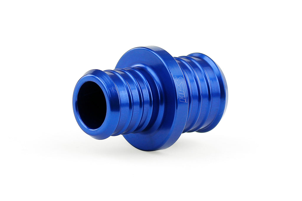 HPS Performance Hps Billet Aluminum Reducing Hose Union 3/4"   1" Od Ahur 075 100 Blue Blue - AHUR-075-100-BLUE