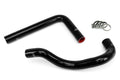 HPS Performance Hps Silicone Radiator Coolant Hose Kit 57 1924 Blk Black - 57-1924-BLK