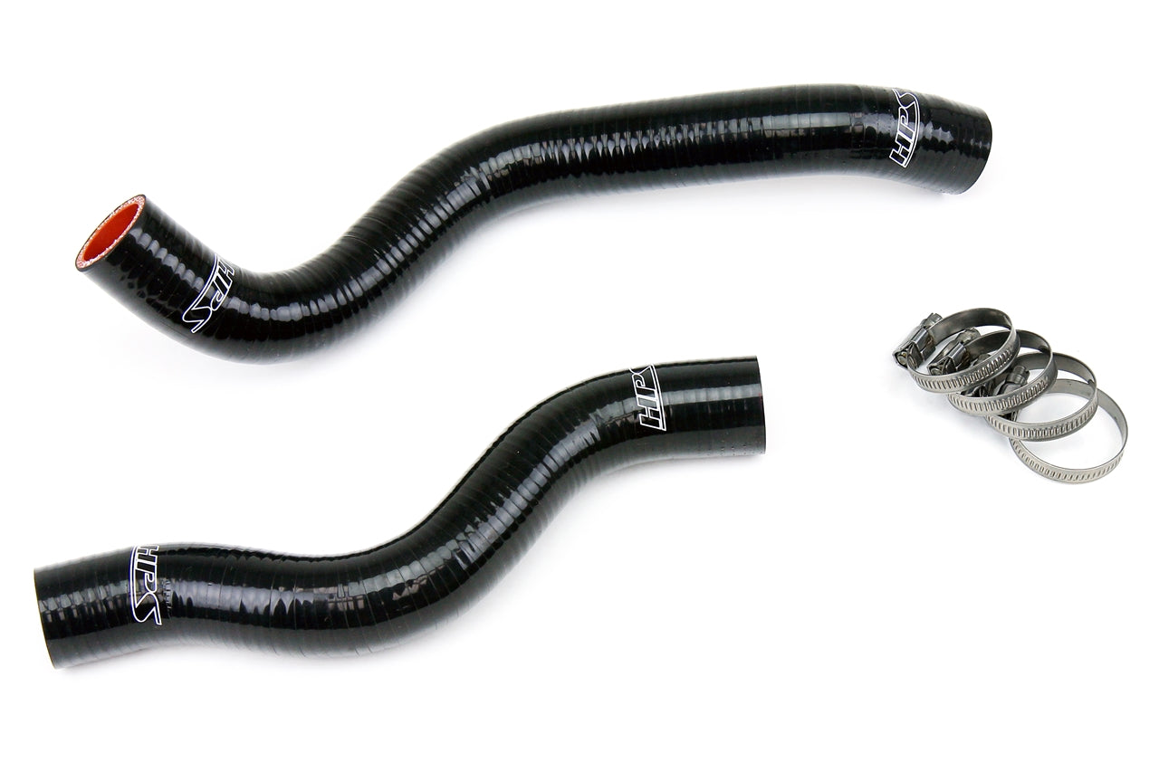 HPS Performance Hps Silicone Radiator Coolant Hose Kit 57 1200 Blk Black - 57-1200-BLK