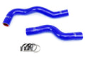 HPS Performance Hps Silicone Radiator Coolant Hose Kit 57 1055 Blue Blue - 57-1055-BLUE