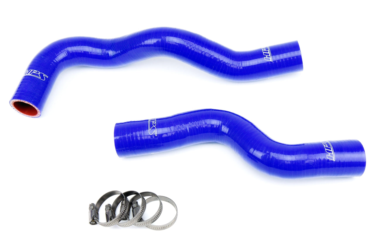 HPS Performance Hps Silicone Radiator Coolant Hose Kit 57 1055 Blue Blue - 57-1055-BLUE