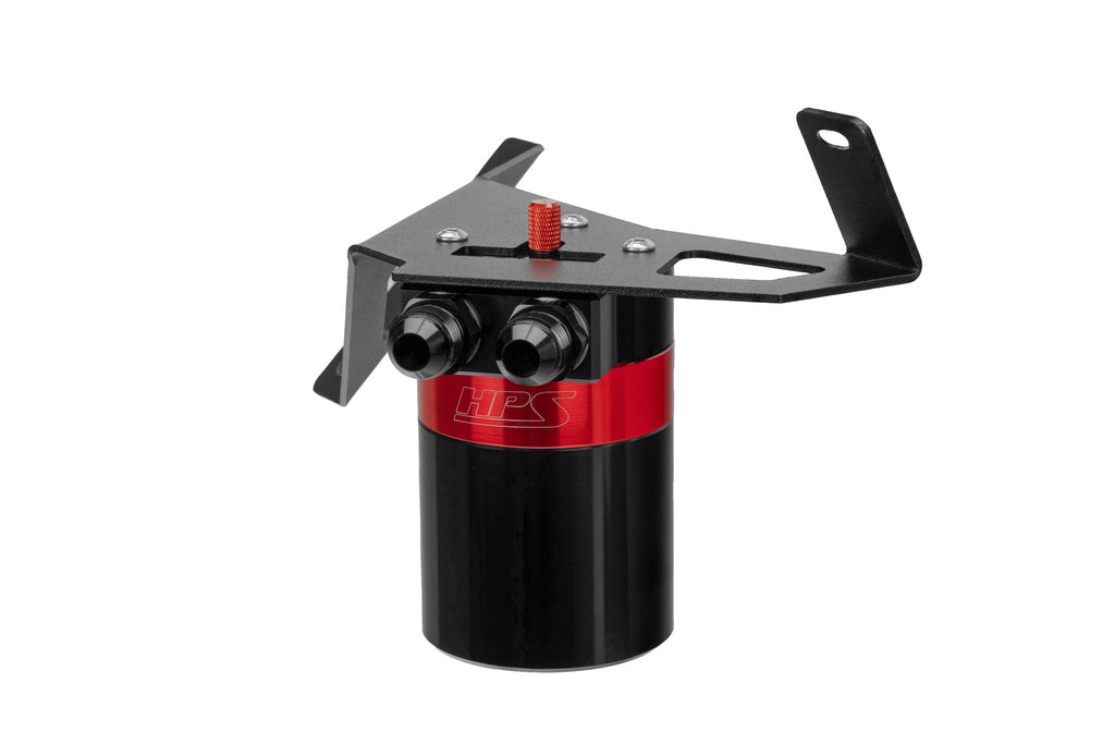 HPS Performance Oil Catch Can Kit 860-029 Red - 860-029