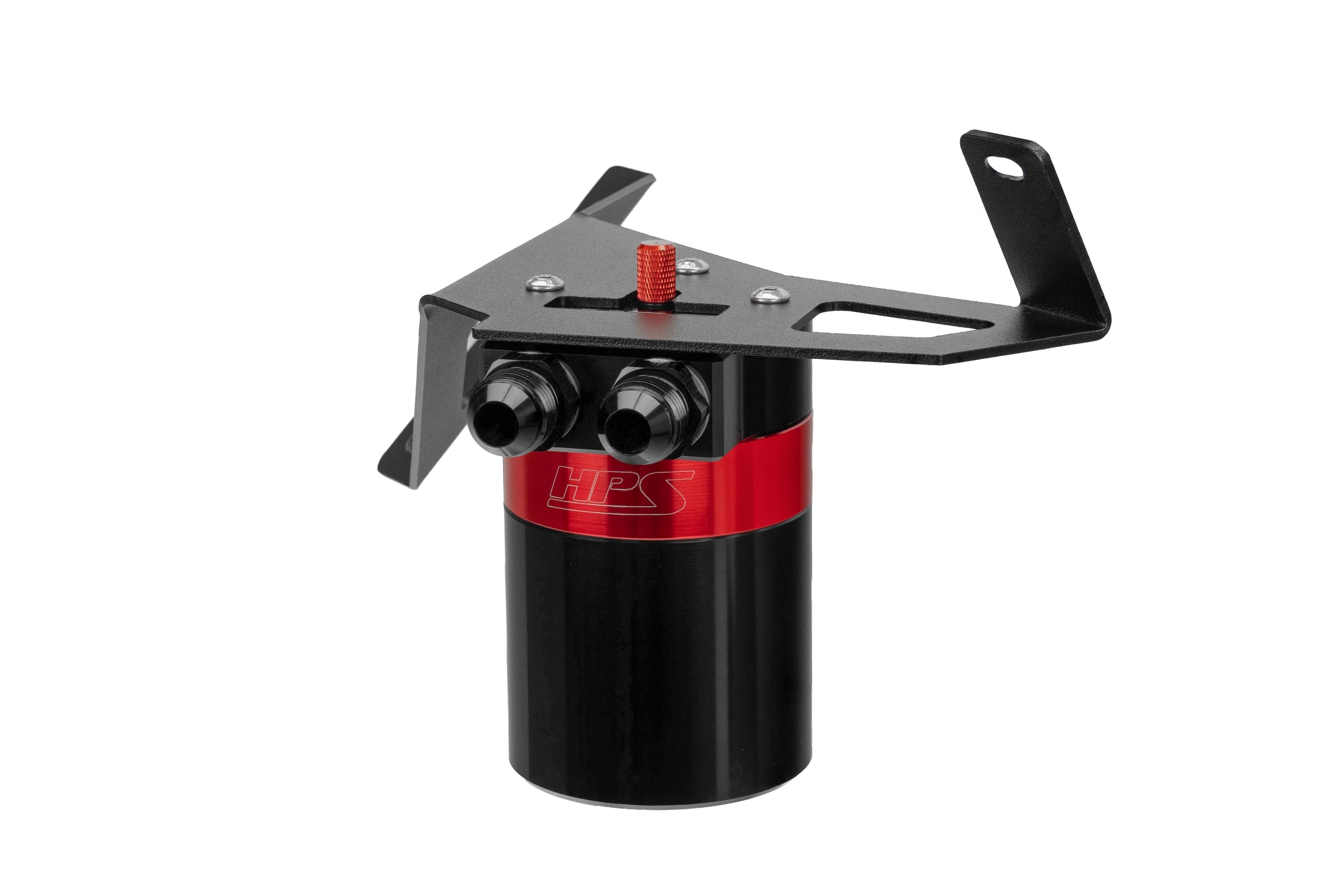 HPS Performance Oil Catch Can Kit 860-029 Red - 860-029