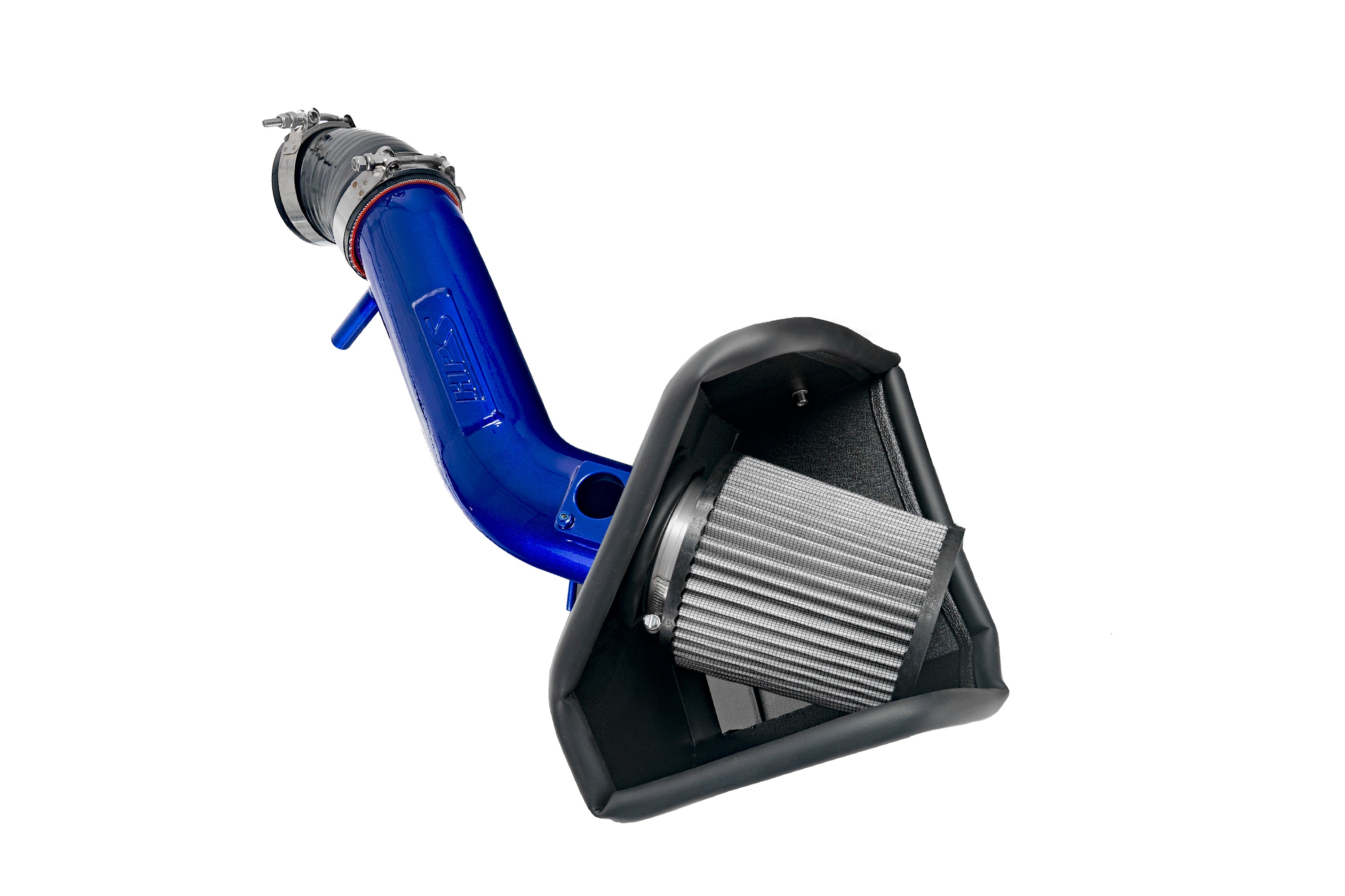 HPS Performance Air Intake Kit With Heat Shield 827-692BL Blue - 827-692BL