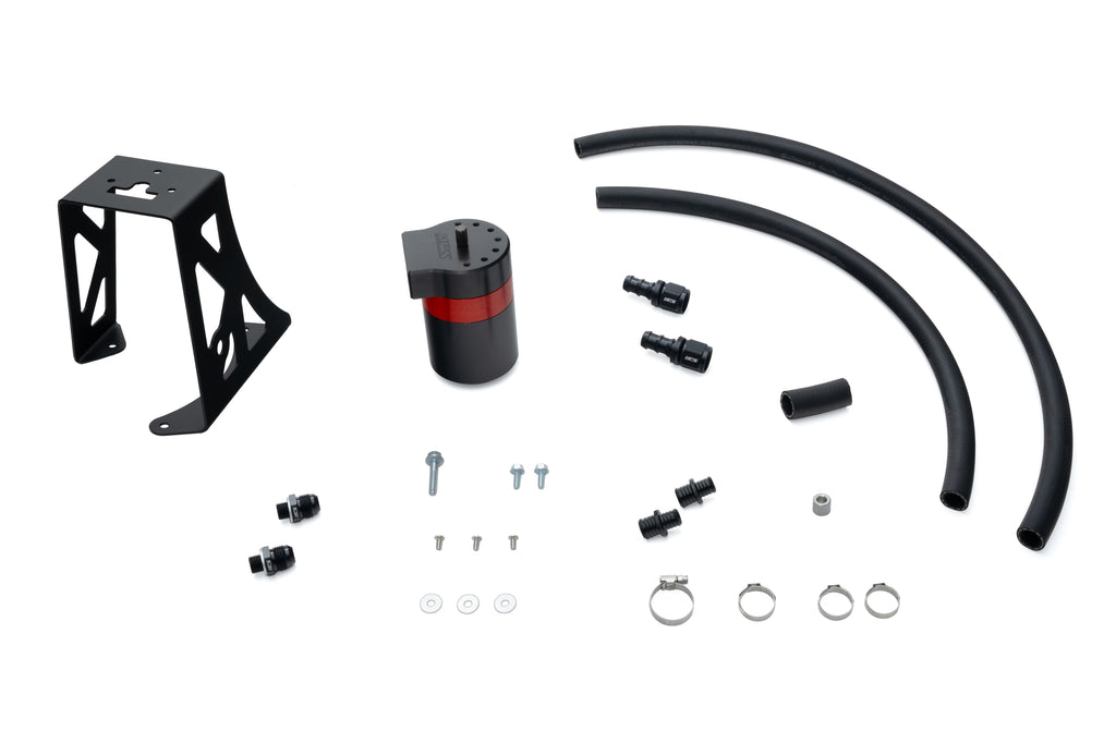 HPS Performance Oil Catch Can Kit 860-032 Red - 860-032