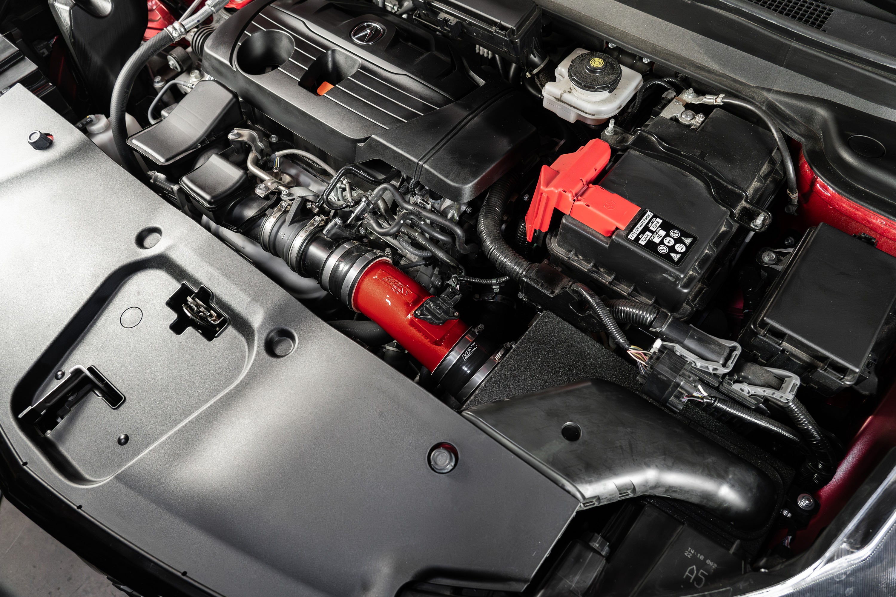 HPS Performance Air Intake Kit 827-729R Red - 827-729R