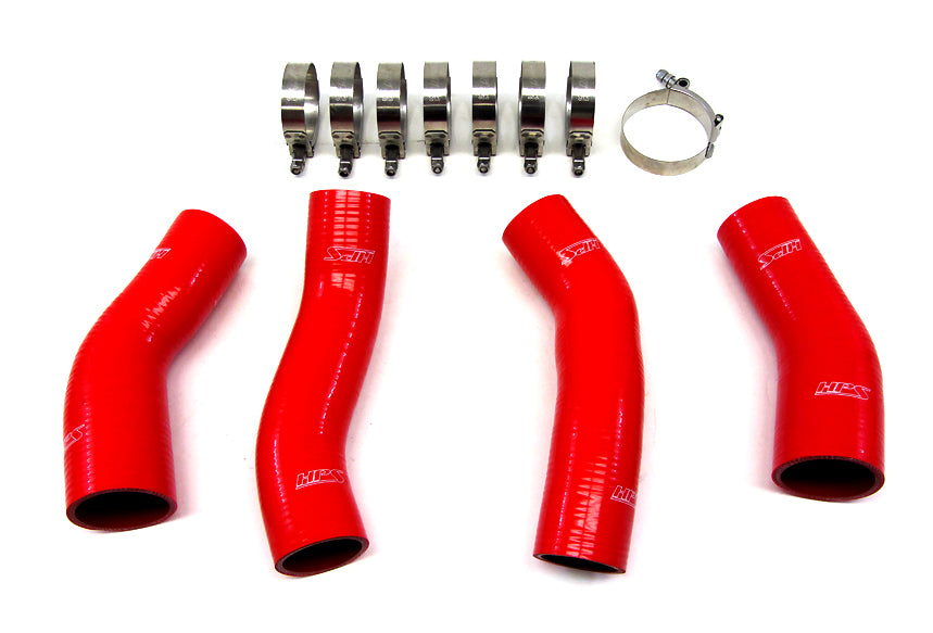 HPS Performance Hps Silicone Intercooler Hose Kit 57 1047 Red Red - 57-1047-RED