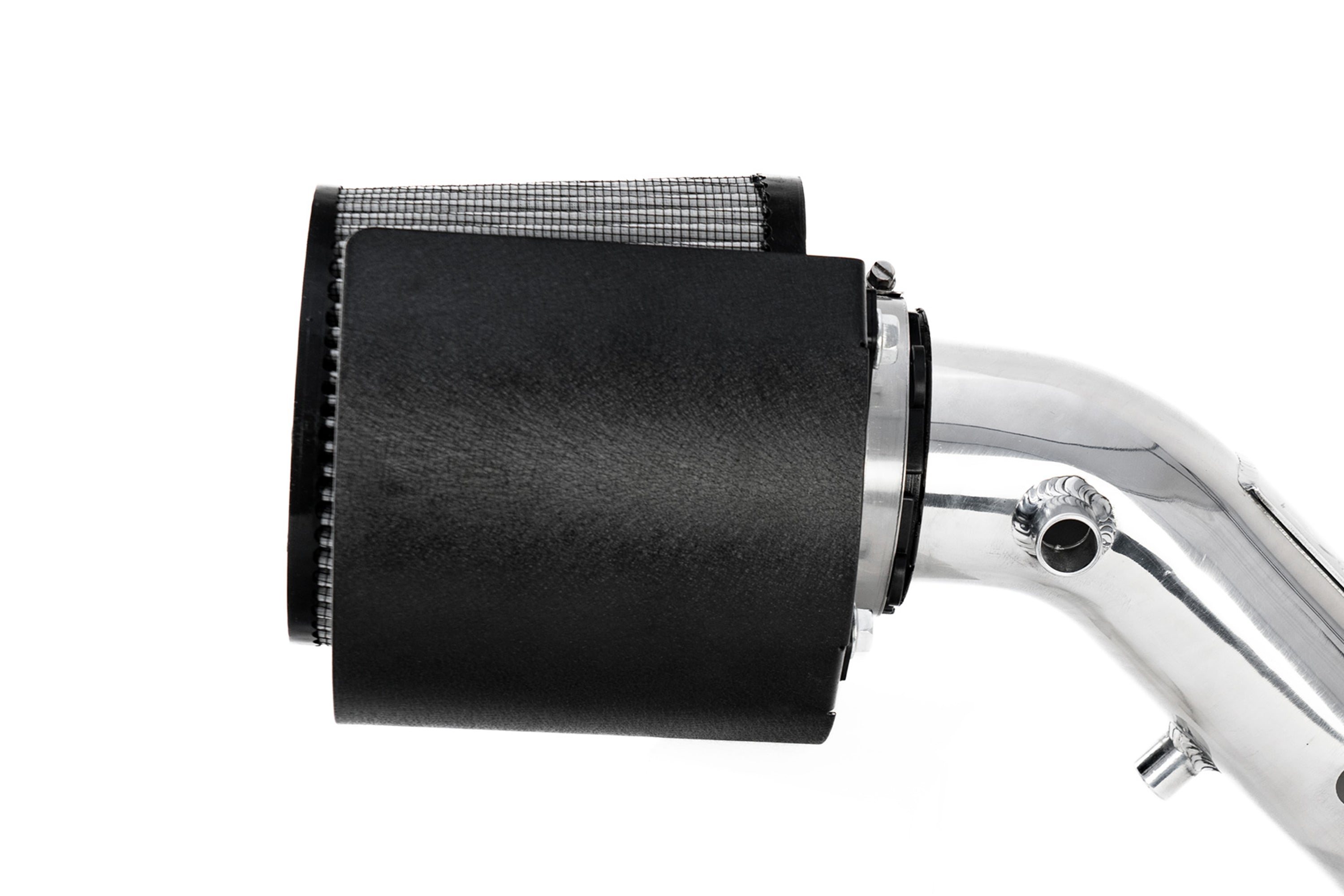 HPS Performance Universal Aluminum Engine Air Intake Heat Shield HSK-404 Black - HSK-404