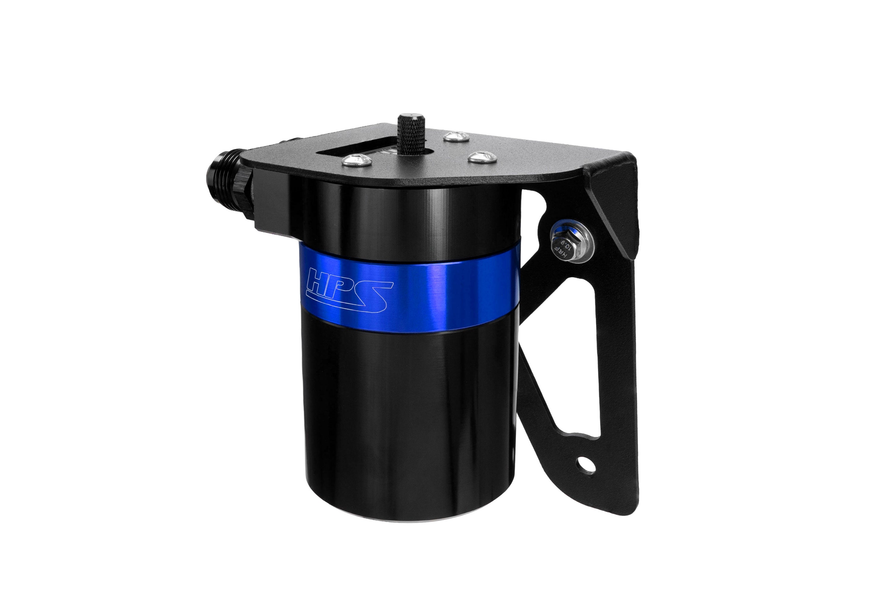 HPS Performance Oil Catch Can Kit 860-023BL, Blue - 860-023BL
