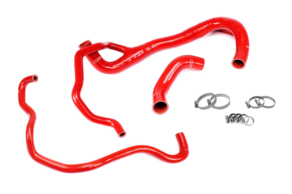 HPS Performance Hps Silicone Radiator Coolant Hose Kit 57 1675 R Red Red - 57-1675R-RED
