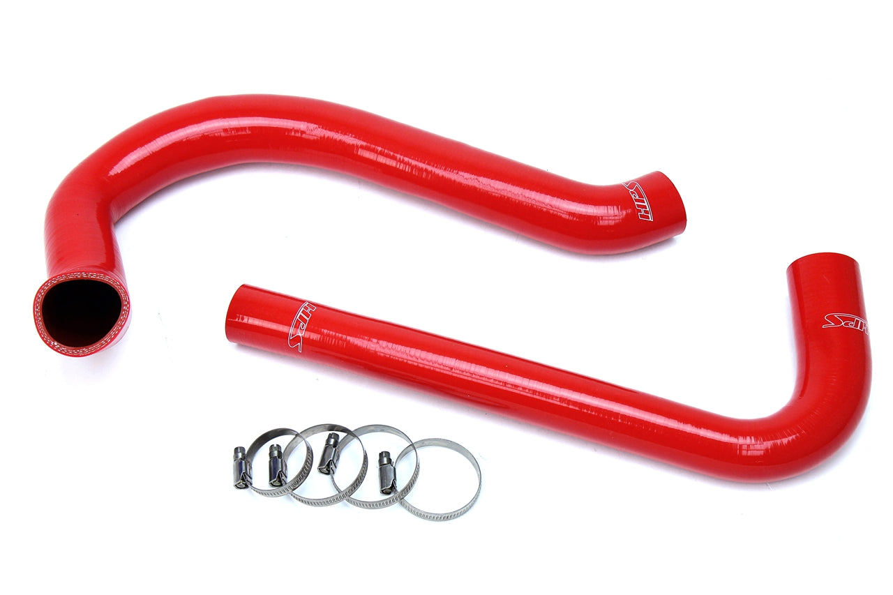 HPS Performance Hps Silicone Radiator Coolant Hose Kit 57 1627 Red Red - 57-1627-RED
