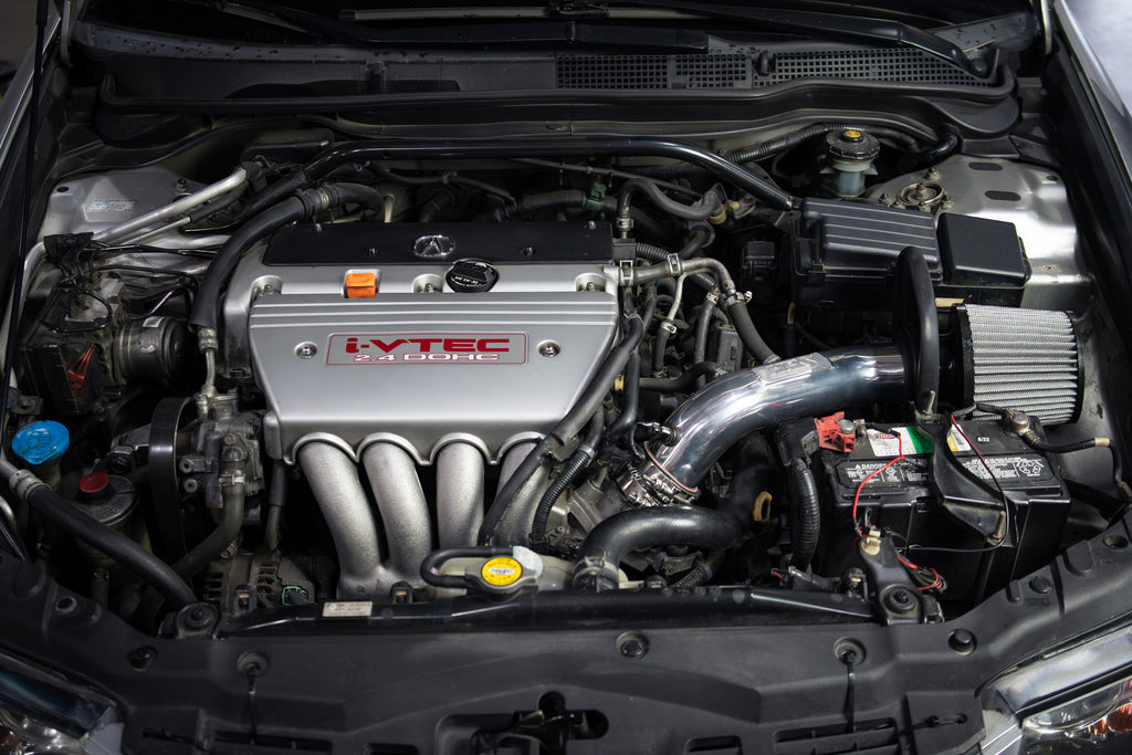 HPS Performance Air Intake Kit With Heat Shield 827-737P Polished - 827-737P