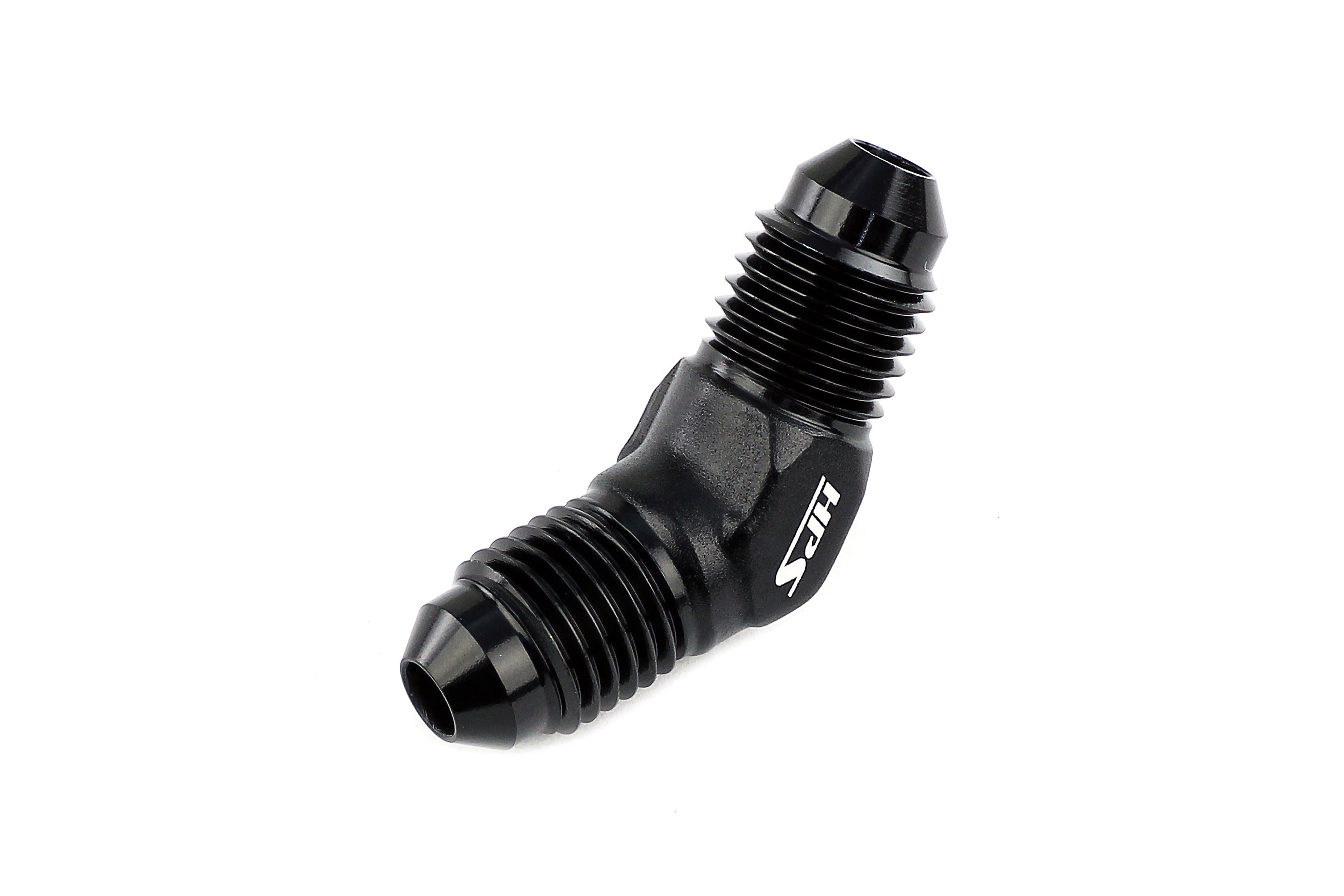 HPS Performance 45 Degree AN -10 Male to Male AN Union Adapter AN813-10