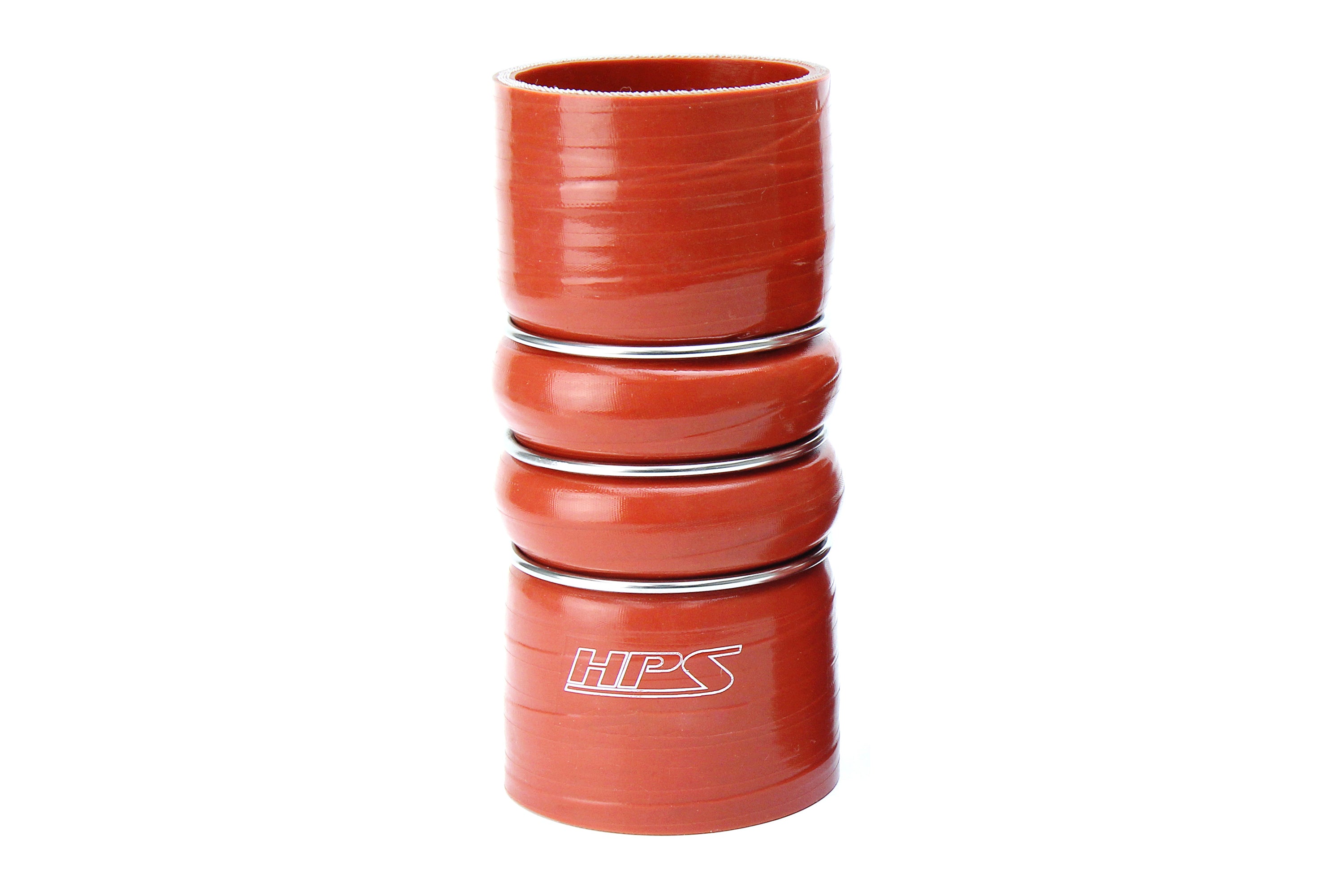 HPS Performance Hps Hot Side Charge Air Cooler Hose 2" Id, 6" Length Cac 200 Hot Orange - CAC-200-HOT