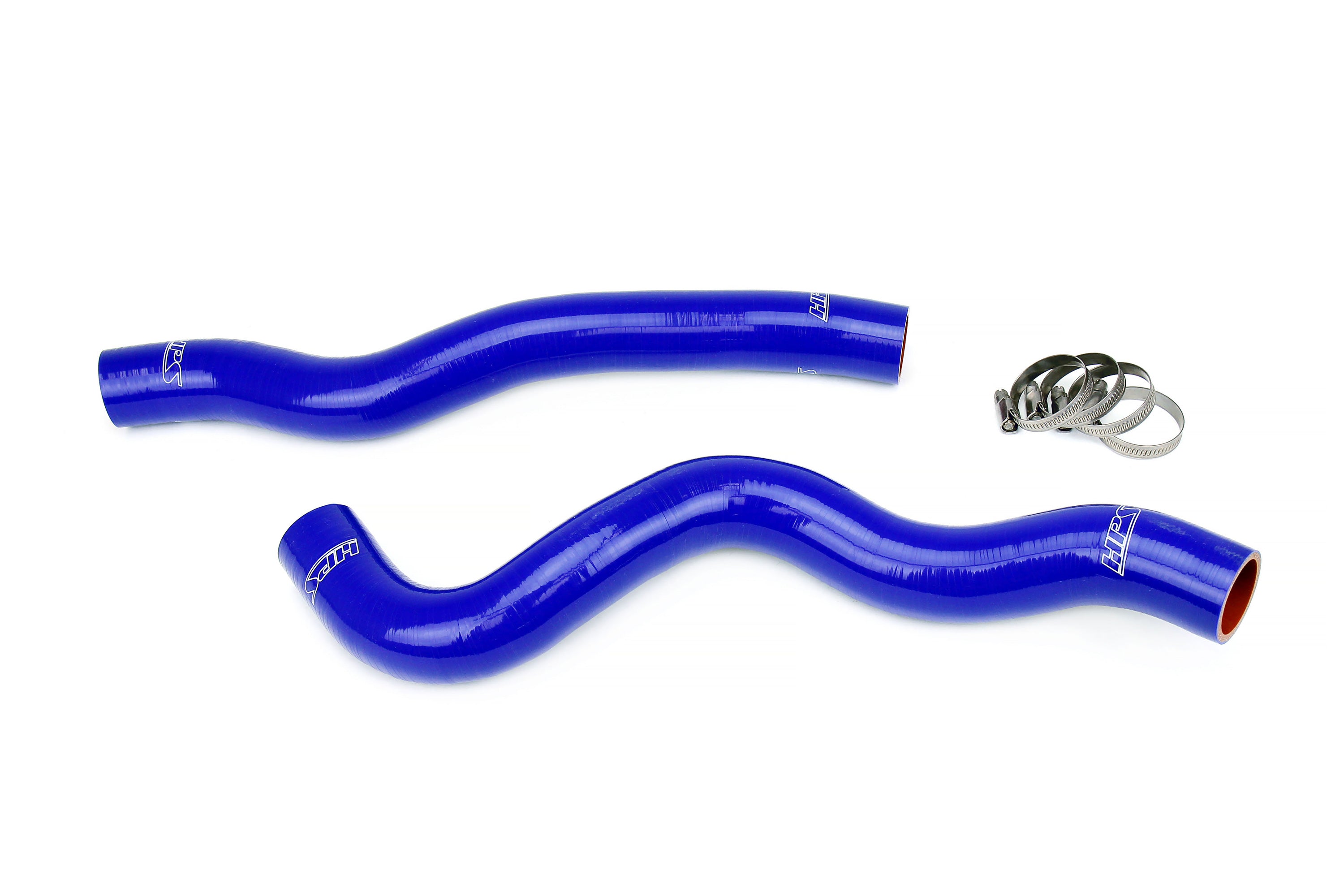 HPS Performance Hps Silicone Radiator Coolant Hose Kit 57 1964 Blue Blue - 57-1964-BLUE
