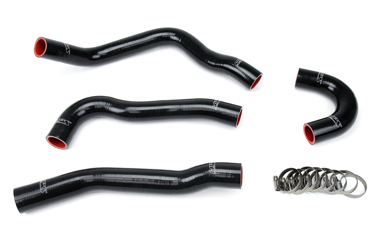 HPS Performance Hps Silicone Radiator Coolant Hose Kit 57 1043 Blk Black - 57-1043-BLK