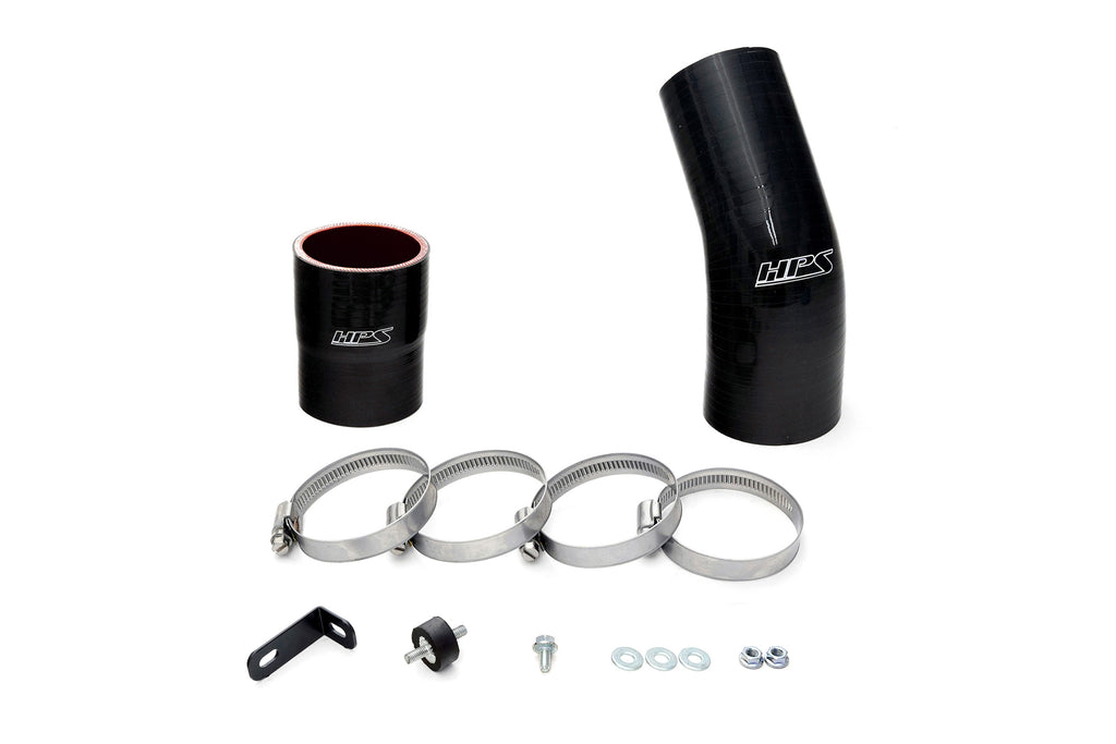 HPS Performance Hot Side Charge Pipe Kit 17-165P Polished - 17-165P