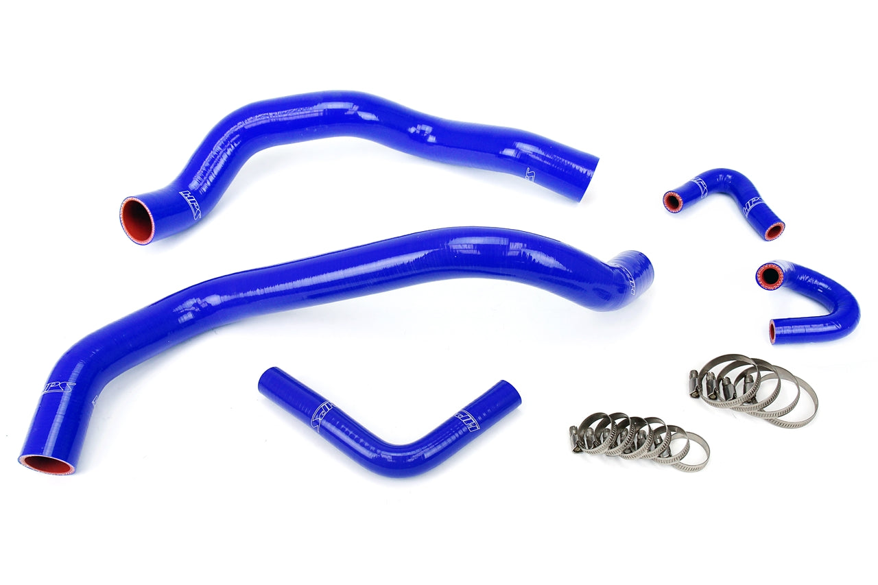 HPS Performance Hps Silicone Radiator And Heater Coolant Hose Kit 57 1401 Blue Blue - 57-1401-BLUE