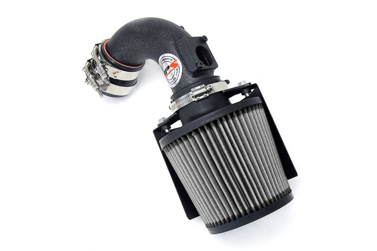 HPS Performance Air Intake Kit With Heat Shield 827-165WB Black - 827-165WB