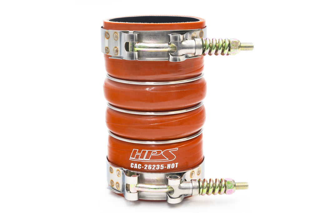 HPS Performance Hps Silicone Hot Side Intercooler Boot Kit 57 2208 Orange - 57-2208
