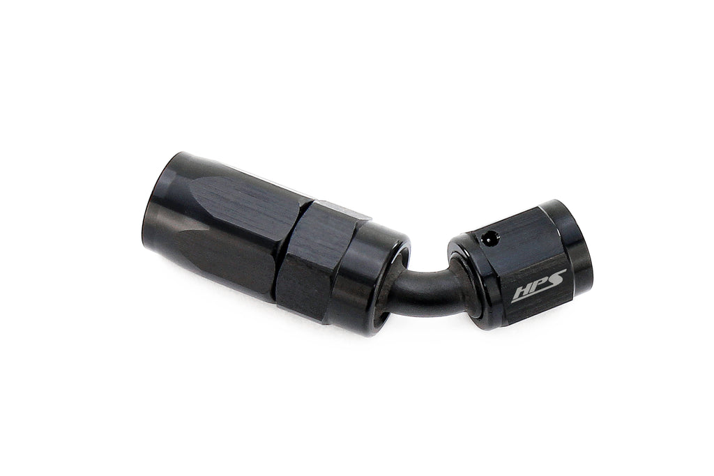 HPS Performance 250 Series AN -8 Push-On 45 Degree Hose End 250-4508