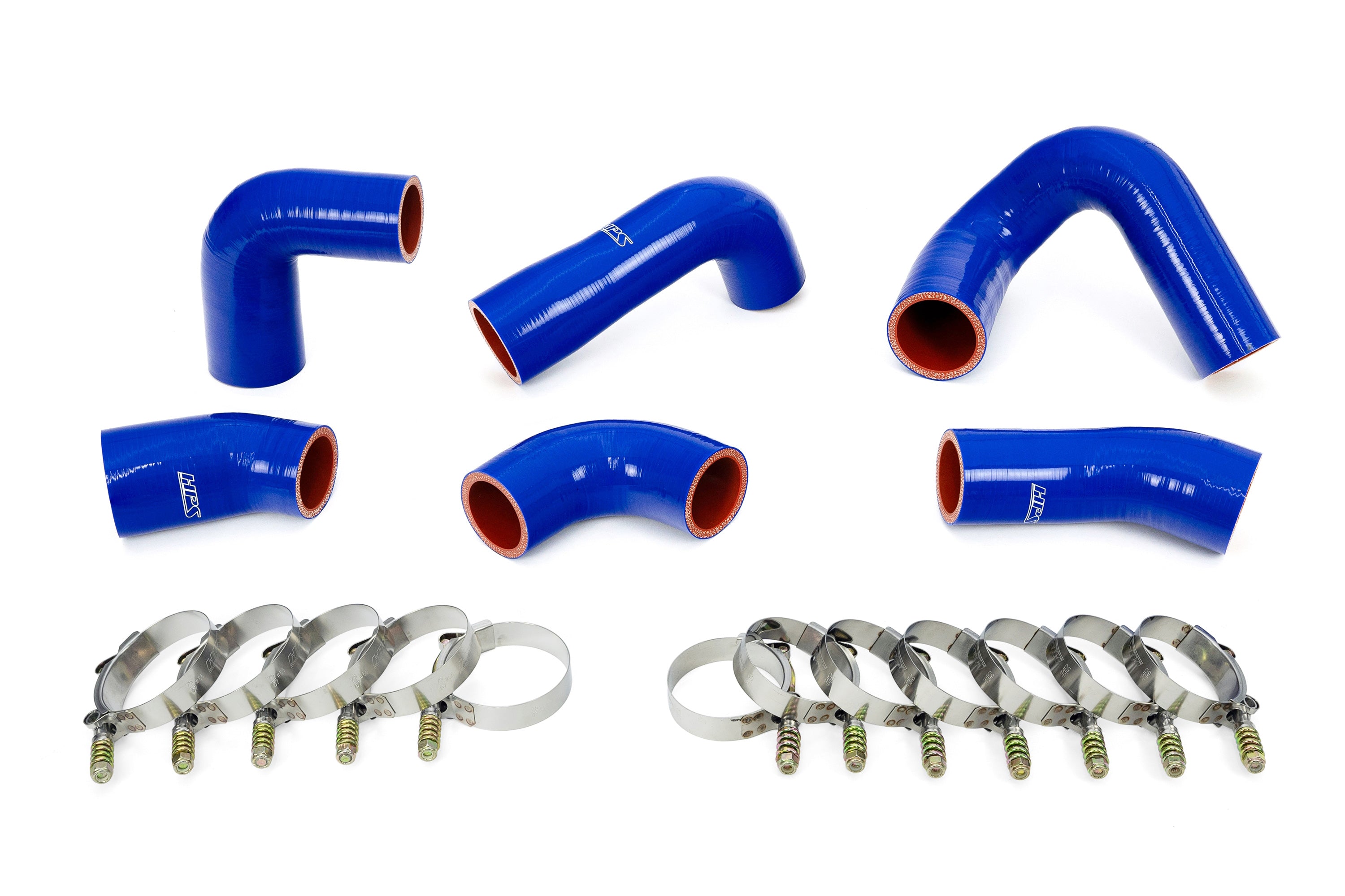 HPS Performance Hps Silicone Transmission Oil Cooler Coolant Hose Kit 57 1720 Blue Blue - 57-1720-BLUE