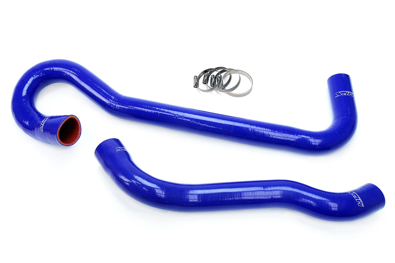 HPS Performance Hps Silicone Radiator Coolant Hose Kit 57 1704 Blue Blue - 57-1704-BLUE