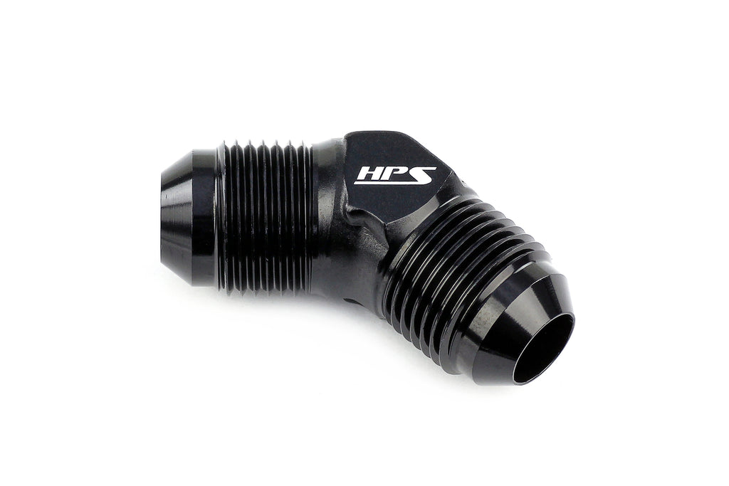 HPS Performance 45 Degree AN -10 Male to Male AN Union Adapter AN813-10